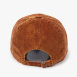 corduroy horseshoe hat