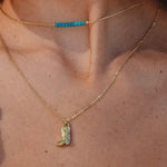 Cowgirl Stride Two-Layered Necklace
