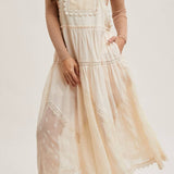 Cowgirl Lace Pinafore Dress