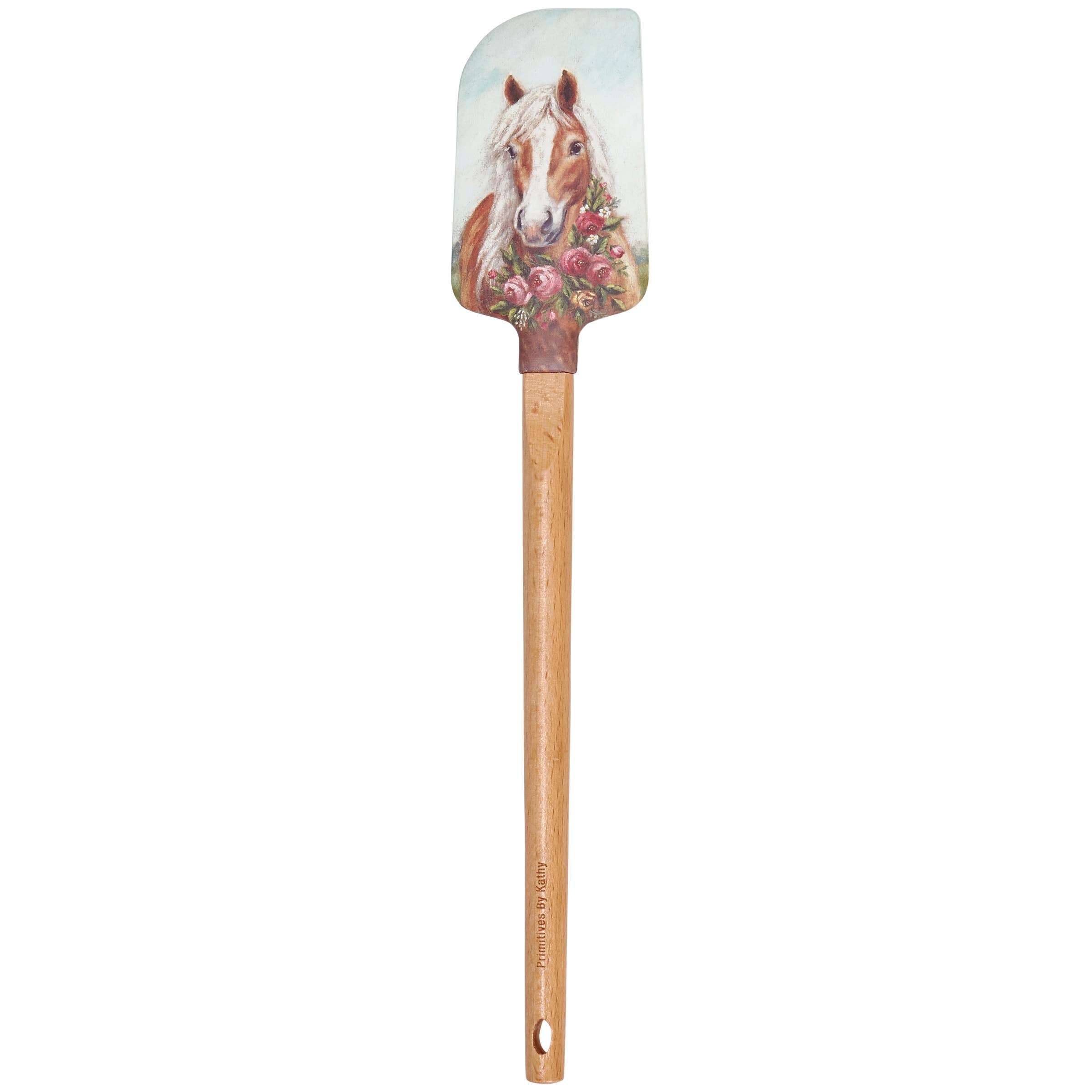 floral pony spatula