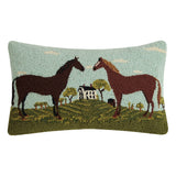 equine friends pillow