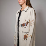 Western Long Button-Up Jacket