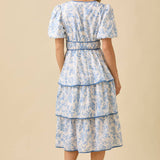 Vintage Horse Toile Dress