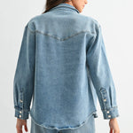Horse Studded Denim Jacket