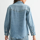 Horse Studded Denim Jacket