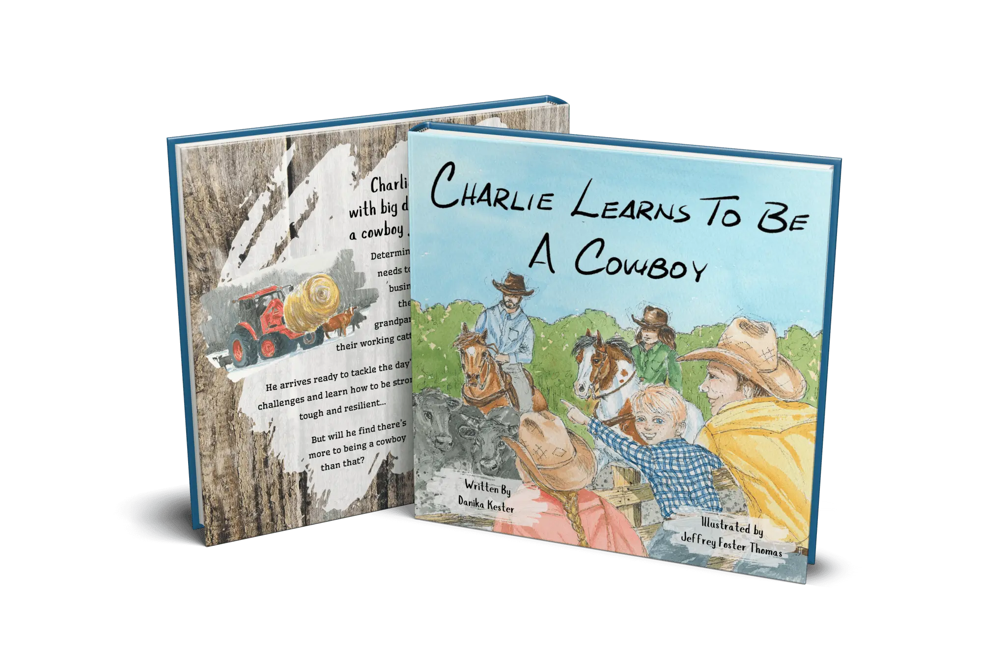 Charlie Learns To Be A Cowboy - Bridle Up Hope Shop