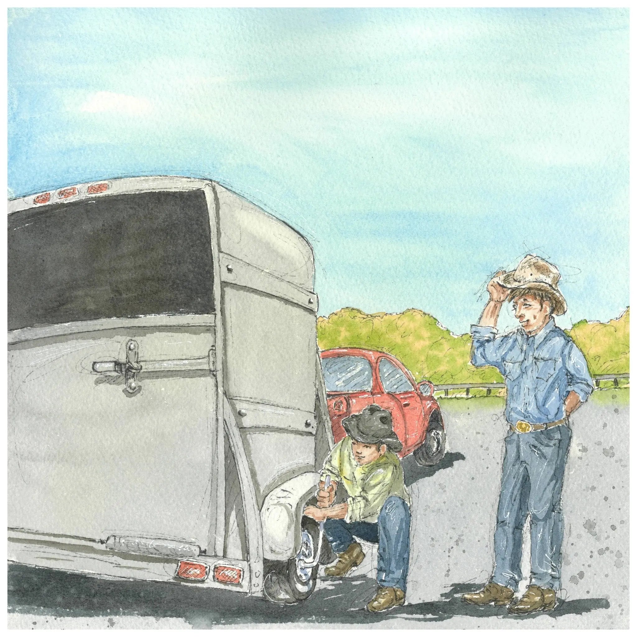 Charlie Learns To Be A Cowboy - Bridle Up Hope Shop