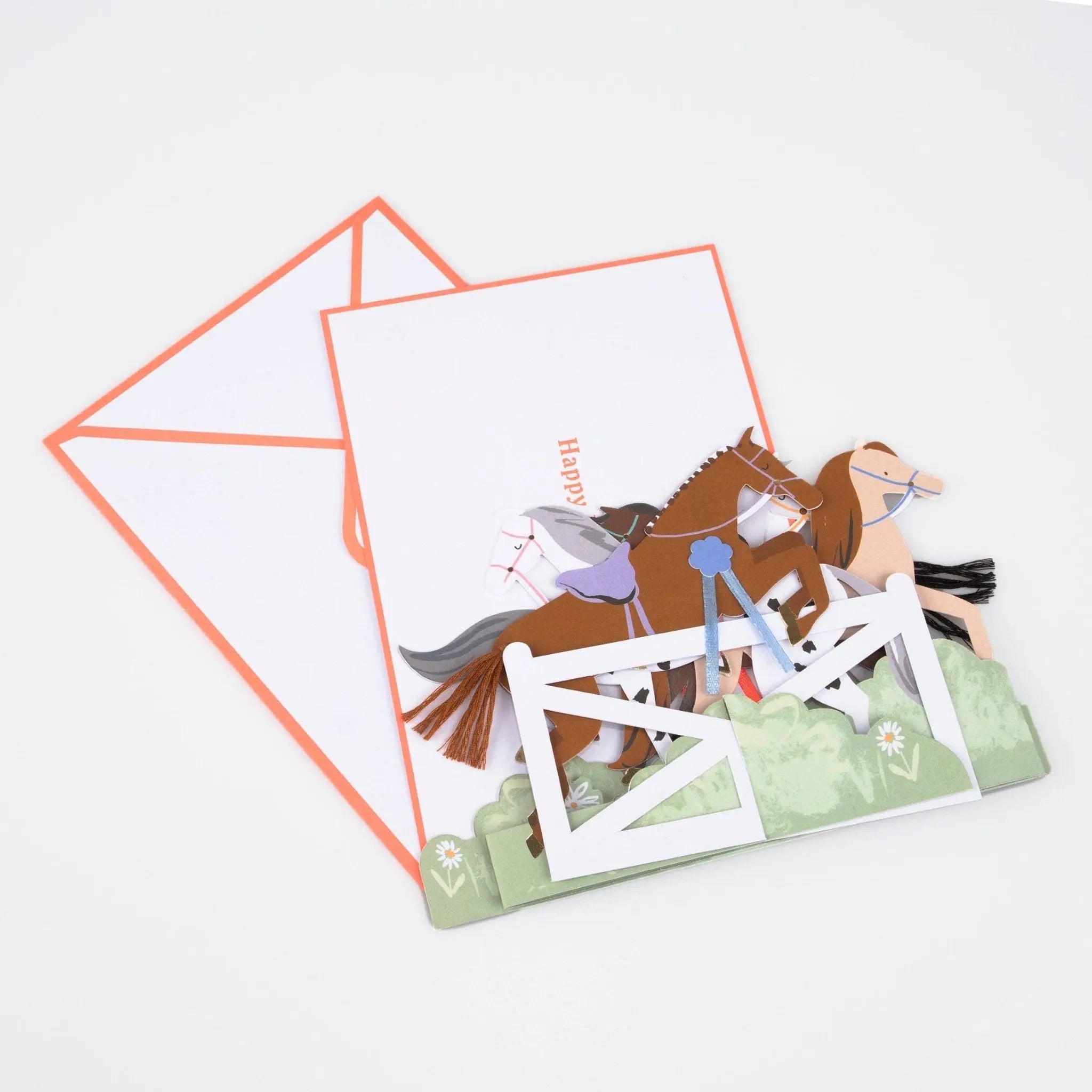 Concertina Horse Card - Bridle Up Hope Shop