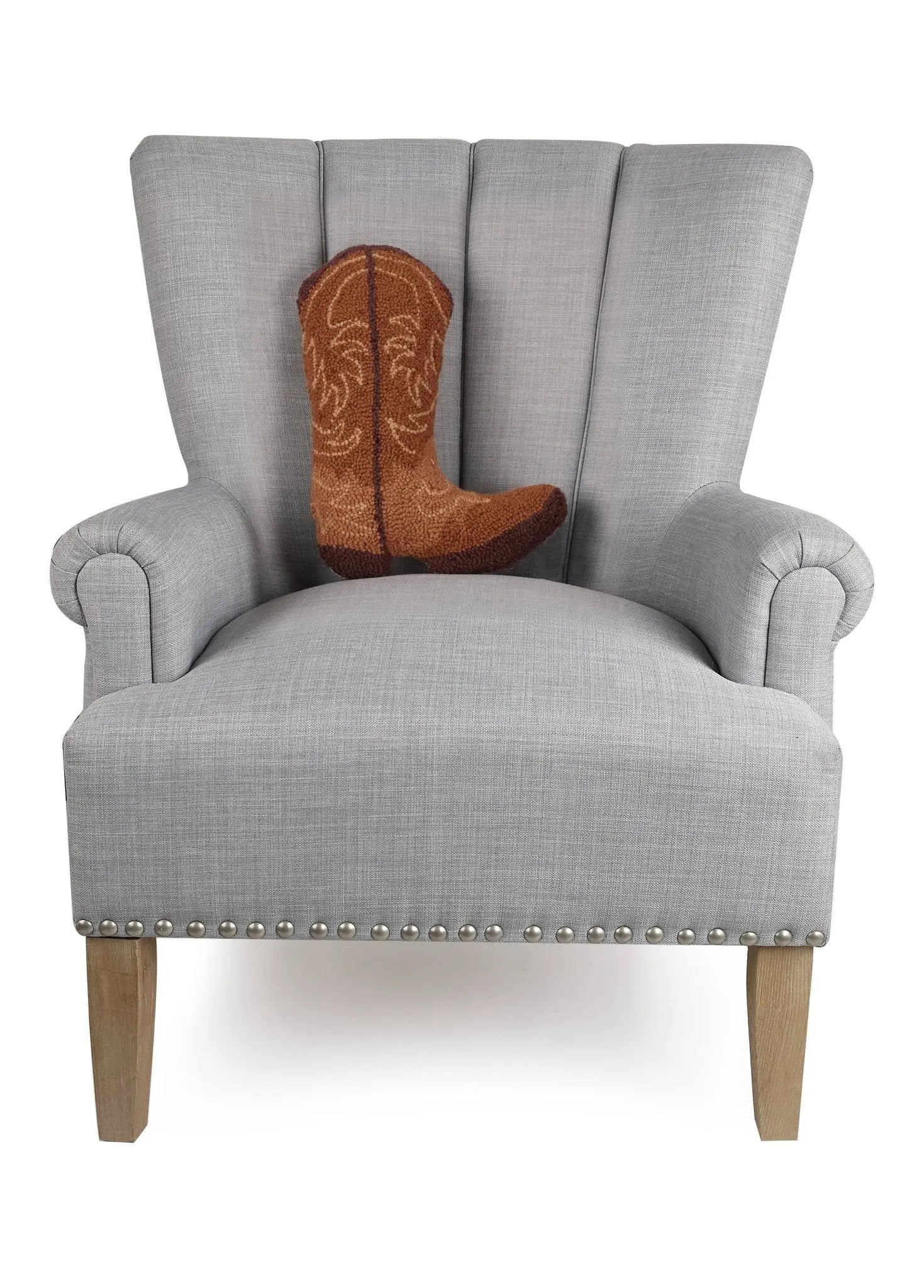 Cowboy Boot Hook Pillow - Bridle Up Hope Shop