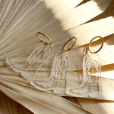 Cowboy Boot Keychain - Bridle Up Hope Shop