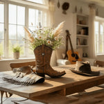 Cowboy Boot Vase - Bridle Up Hope Shop