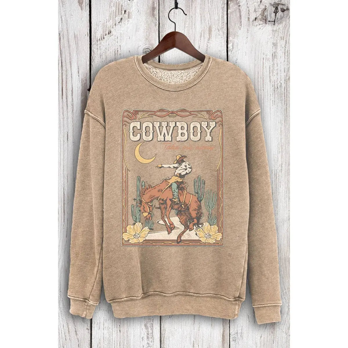 Cowboy Take Me Away Sweatshirt - Bridle Up Hope Shop