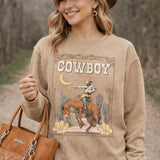 Cowboy Take Me Away Sweatshirt - Bridle Up Hope Shop