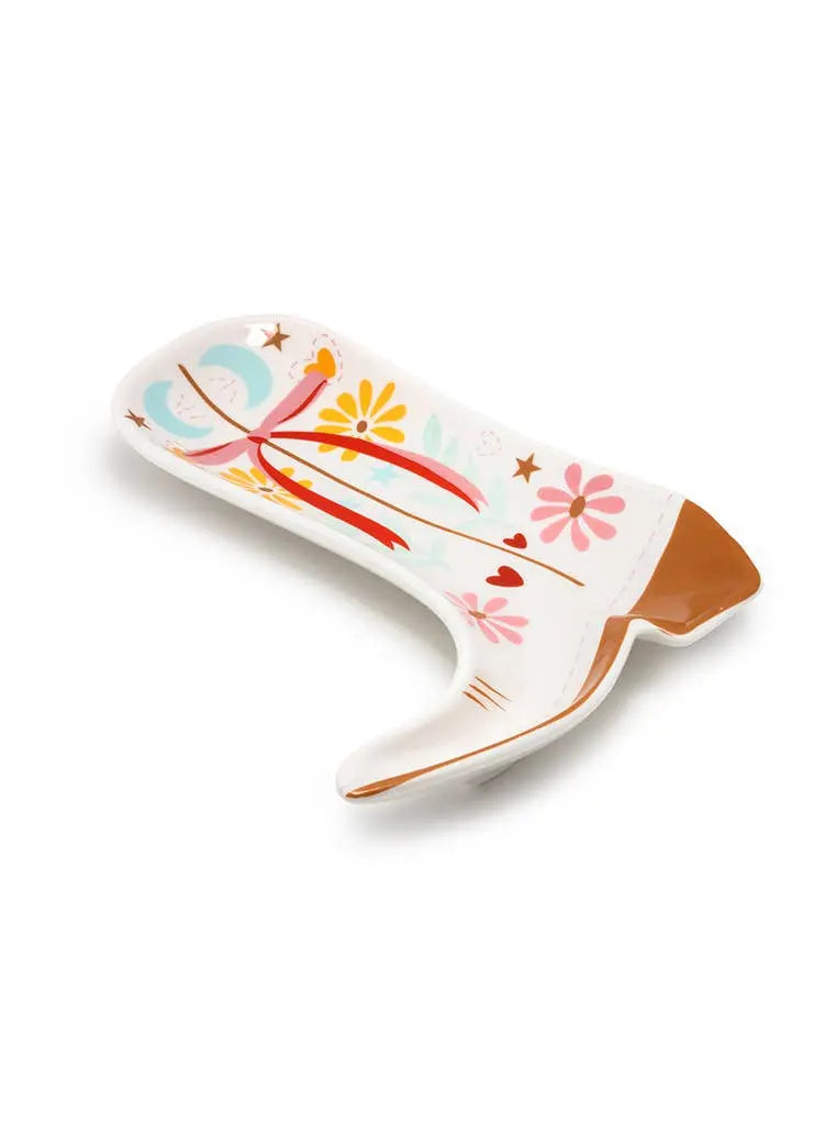 Cowgirl Boot Trinket Tray - Bridle Up Hope Shop