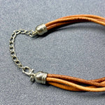 Cowgirl Charm Leather Bracelet - Bridle Up Hope Shop
