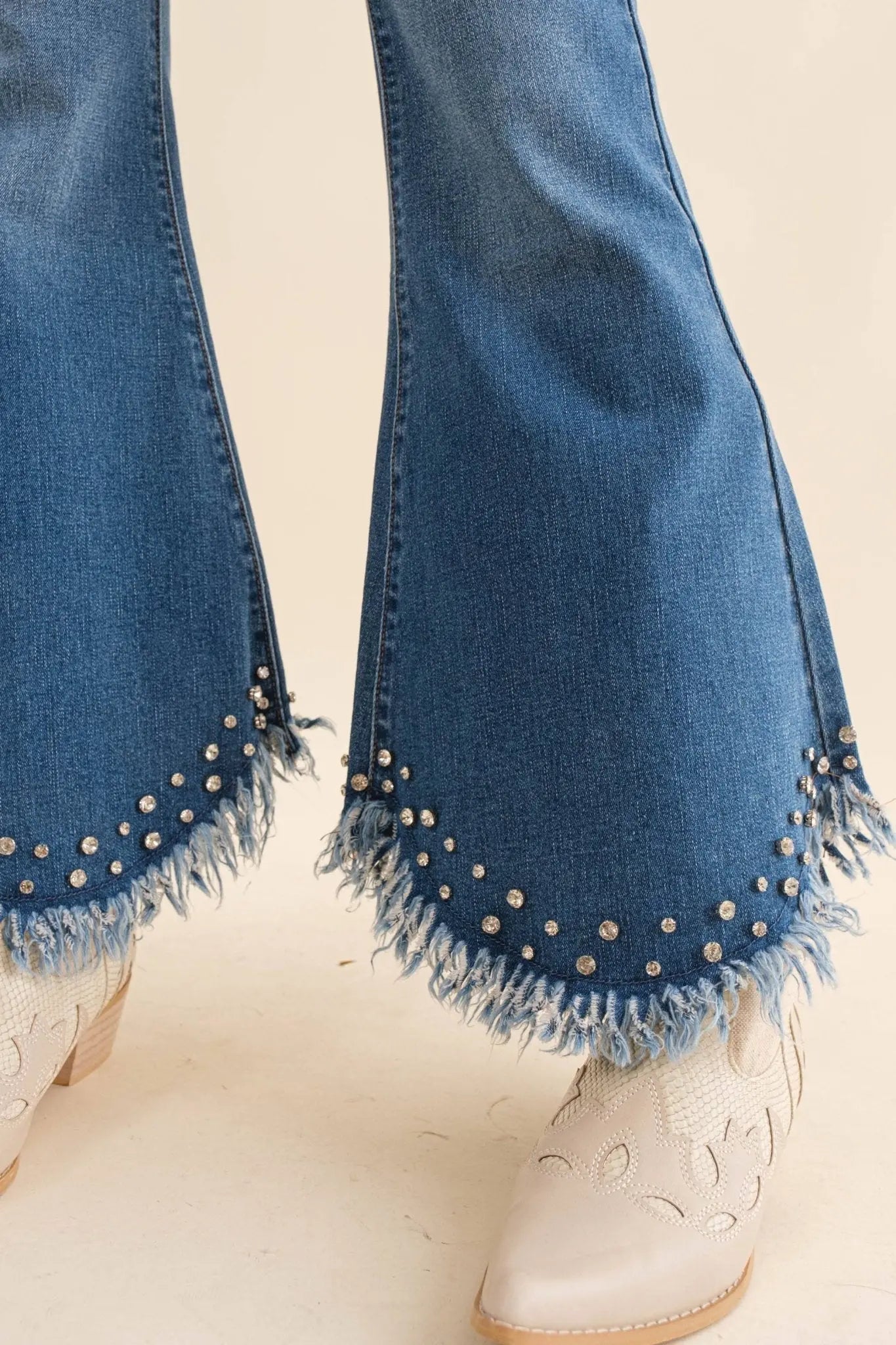 Cowgirl Rhinestone Jeans - Bridle Up Hope Shop