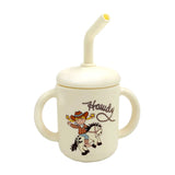 Cowgirl Sippy Cup (Cream) - Bridle Up Hope Shop
