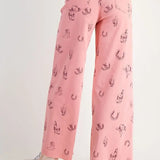 Cowgirl Washed Pants - Bridle Up Hope Shop