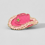 Cowgirl Hat Lapel Pin