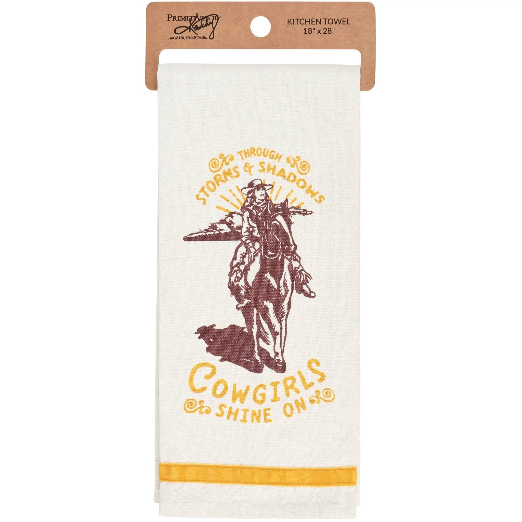 Cowgirls Shine On Kitchen Towel - Bridle Up Hope Shop