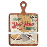 Cutting board/Yeehaw Tea Towel Gift Set - Bridle Up Hope Shop