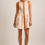 Unicorn Floral Button-Front Dress – Summer Sundress Main Strip