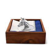 horse head napkin weight