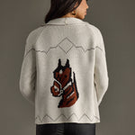 Ivory Horse Cardigan