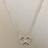 English Stirrup Interlocked Necklace