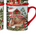 Chestnut Christmas Horse Mug