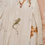 Equestrian Satin Maxi Skirt
