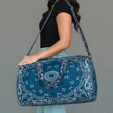 Indigo Cowgirl Duffel Bag