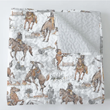 ranch rider baby quilt