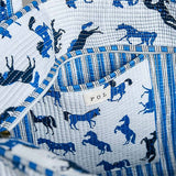 Bridle Up Blue - Horse Tote Bag