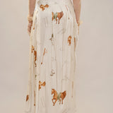 Ella Equine Satin Skirt