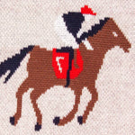 Equestrian Horse Racing Derby Jockey Cotton Baby Blanket  Faire - Westrian International