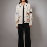 Western Wool Sweater Jacket