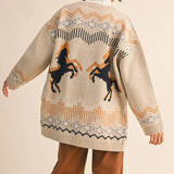 Desert Horse Cardigan - Bridle Up Hope Shop