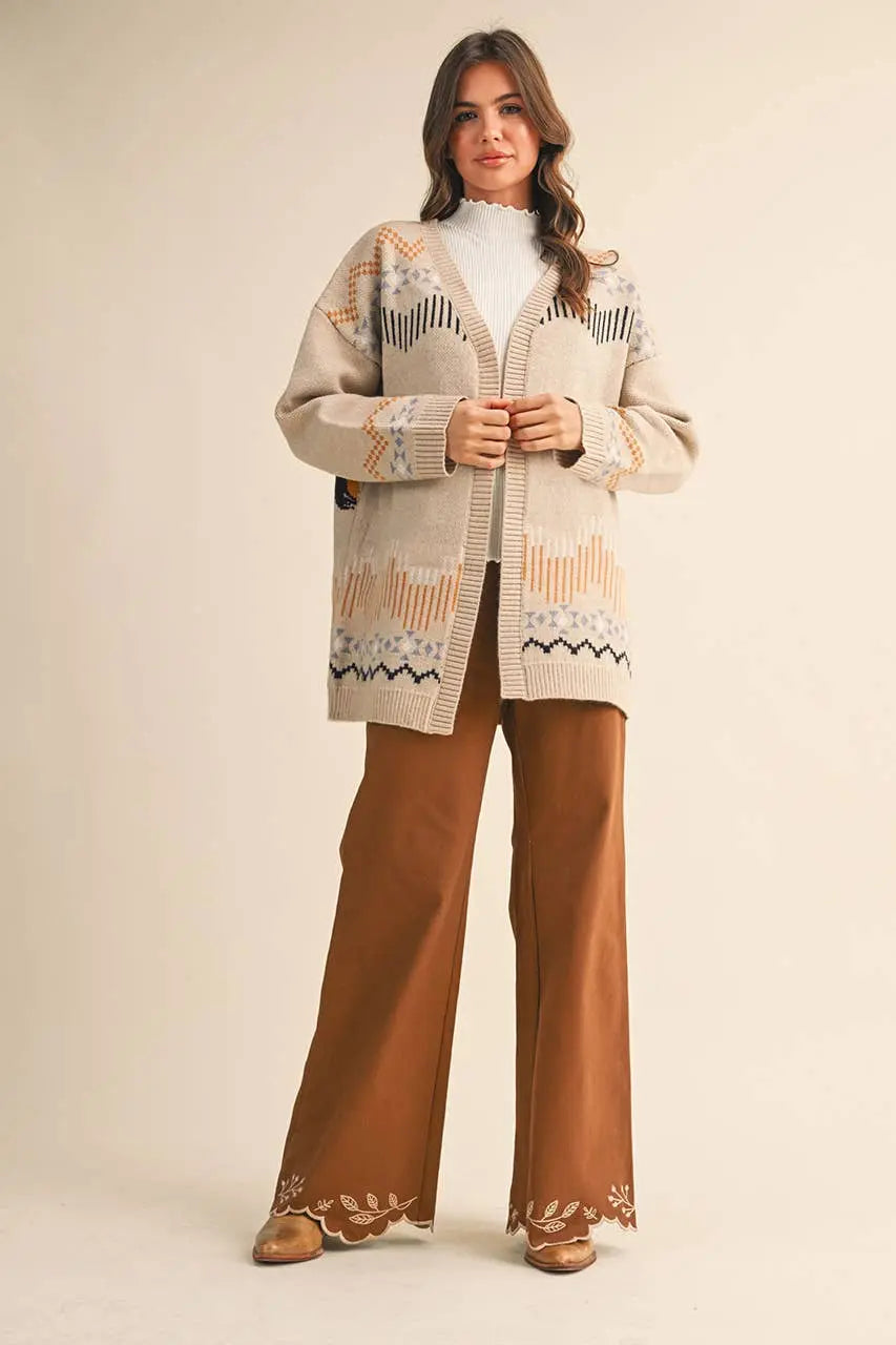 Desert Horse Cardigan - Bridle Up Hope Shop