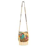 Hand-Beaded Cowgirl Boots Handbag