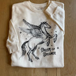 Dream On Dreamer Horse Sweatshirt - Bridle Up Hope Shop