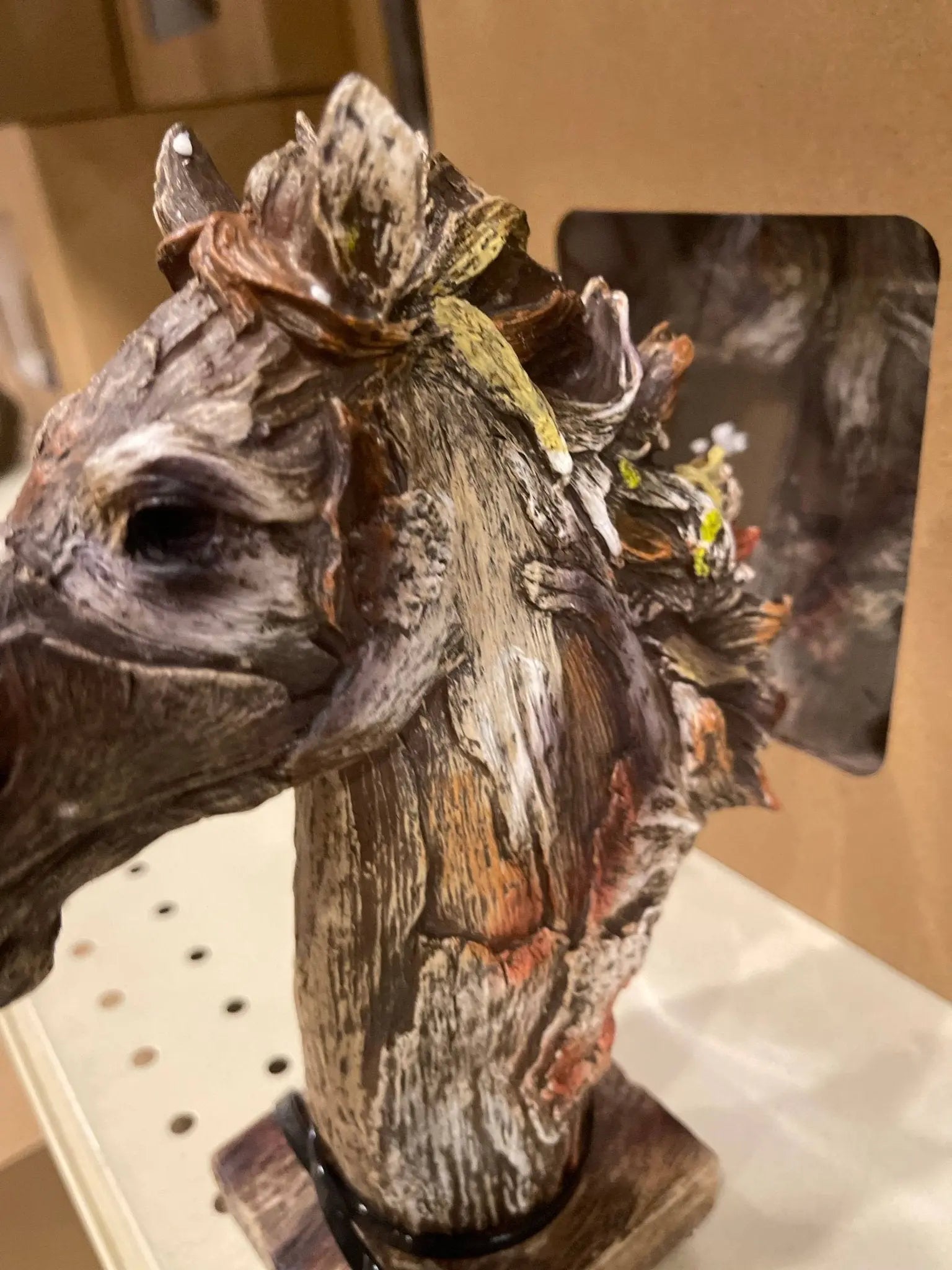 Driftwood Horse Head Statue - Bridle Up Hope Shop
