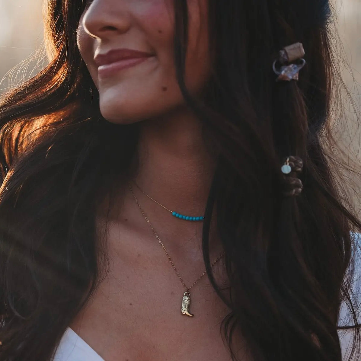 Cowgirl Stride Two-Layered Necklace