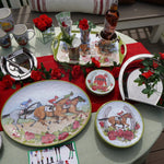 Day at the Races Melamine Oval Platter 18 x 13.5 Faire - Certified International