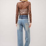 boot-stitch mesh top