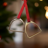 Equestrian Stirrup Christmas Ornament