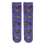Little Blue Pony Socks (Kids) Faire - AWST