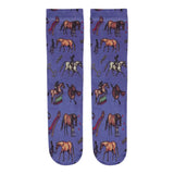 Little Blue Pony Socks (Kids) Faire - AWST