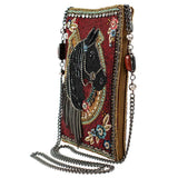 Let's Gallop Hand-Beaded Horse Handbag