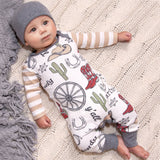 Howdy Partner Baby Boy Romper
